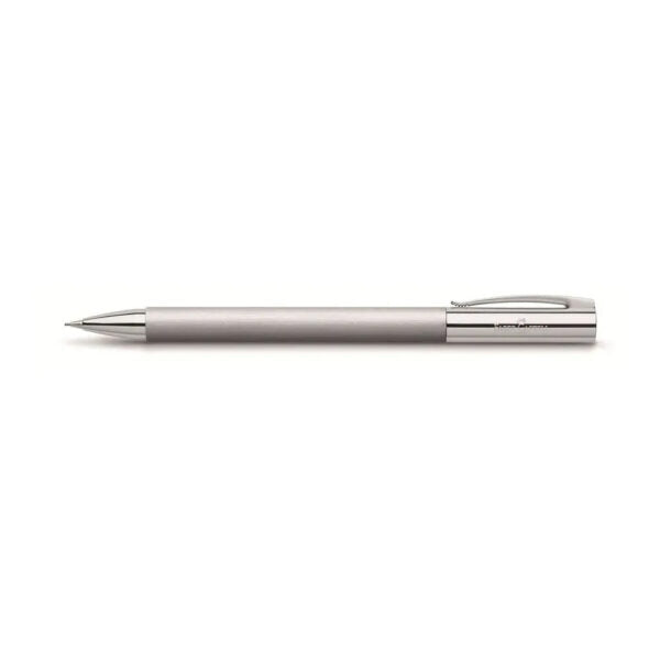 Faber-Castell Ambition Brushed Stainless Steel 0.7mm Mechanical Pencil