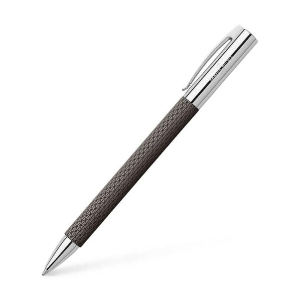 Faber Castell Ambition OpArt Black Sand Precious Resin Ballpoint Pen