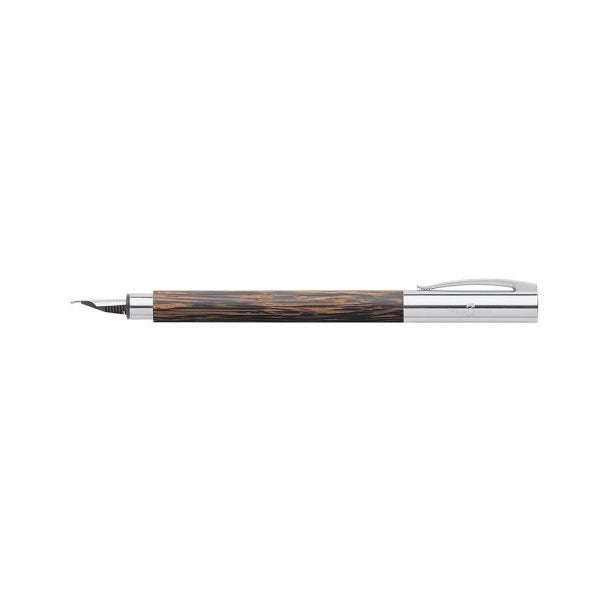 Faber-Castell Ambition Coconut with Metal Cap Fountain Pen – Broad Nib