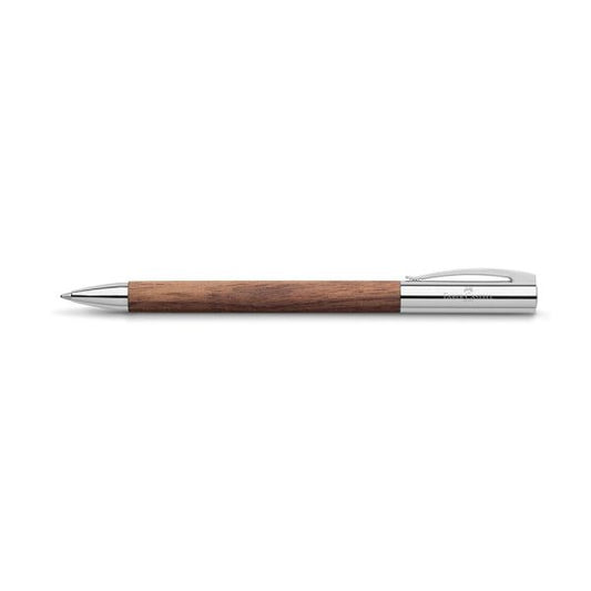 Faber Castell Ambition Walnut Wood Twist Ballpoint Pen