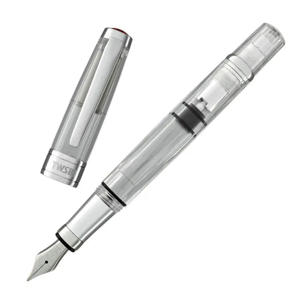 TWSBI Diamond 580AL Fountain Pen In Silver