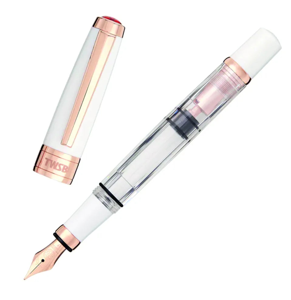 TWSBI Diamond 580AL Fountain Pen In Silver