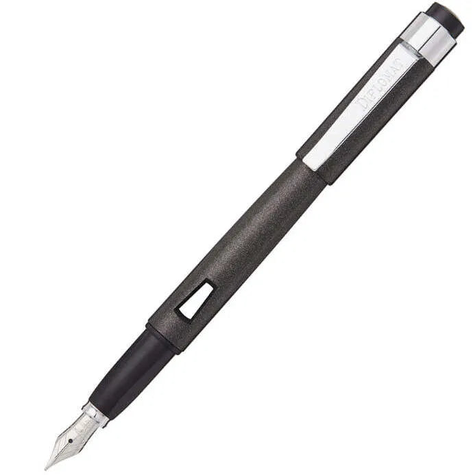 Diplomat Magnum Fountain Pen - Crow Black