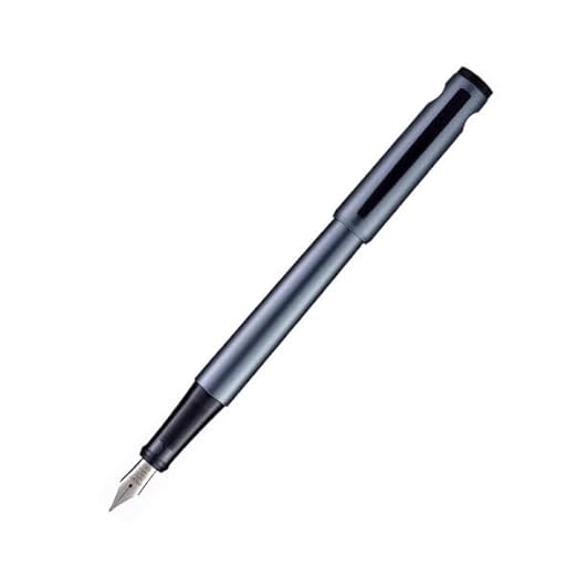 Pilot Explorer Metallic Gray Fountain Pen - M NIB