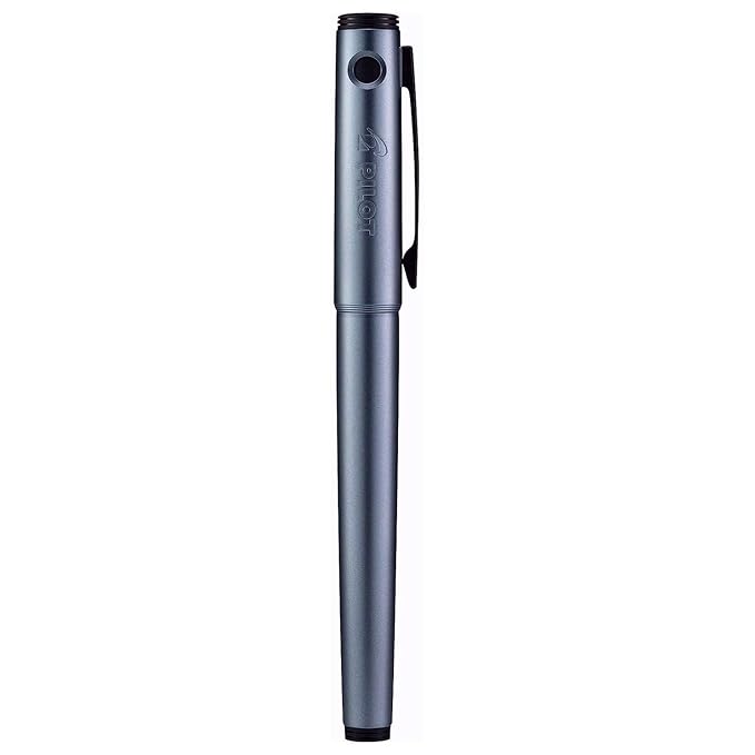 Pilot Explorer Metallic Gray Fountain Pen - M NIB