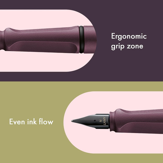 Lamy 0E3 Safari Scarlet Fountain Pen