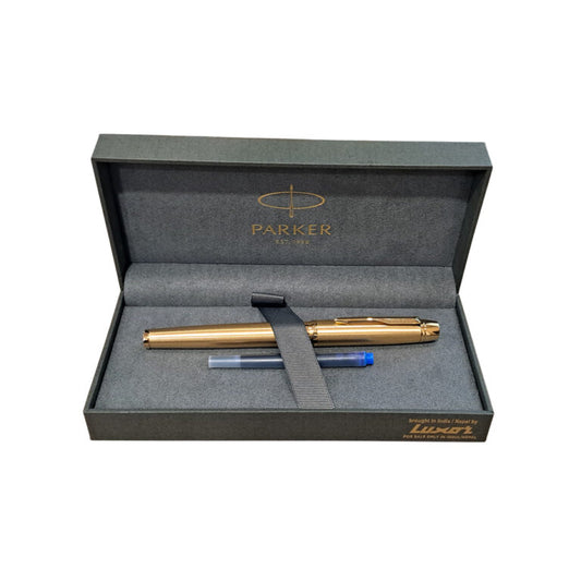 Parker Odyssey Gold-Gold Trim Fountain Pen – Medium