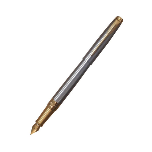 Parker Aster Brushed Metal GT Fountain Pen – Medium