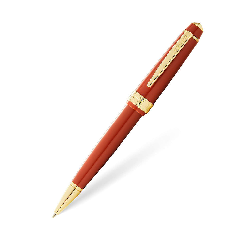 Cross Bailey Light Polished Amber Resin and Gold Tone Trim Ballpoint Pen
