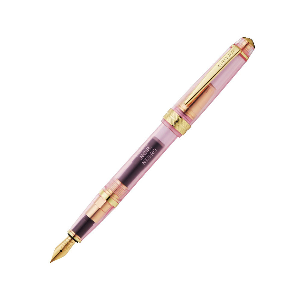 Cross Bailey Light Translucent Pink Sapphire Resin Extra-Fine Fountain Pen