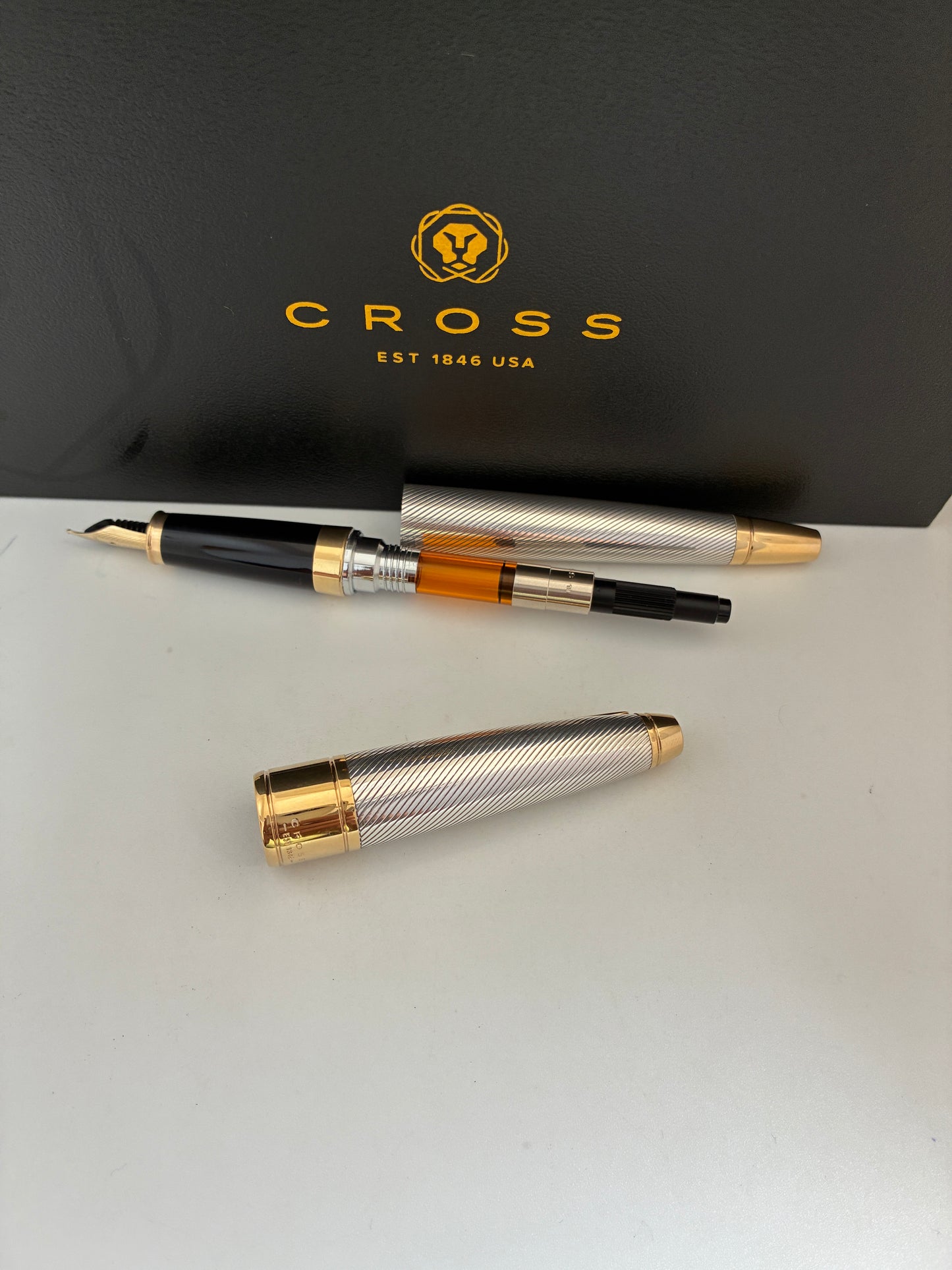 Cross Apogee Sterling Silver Fountain Pen