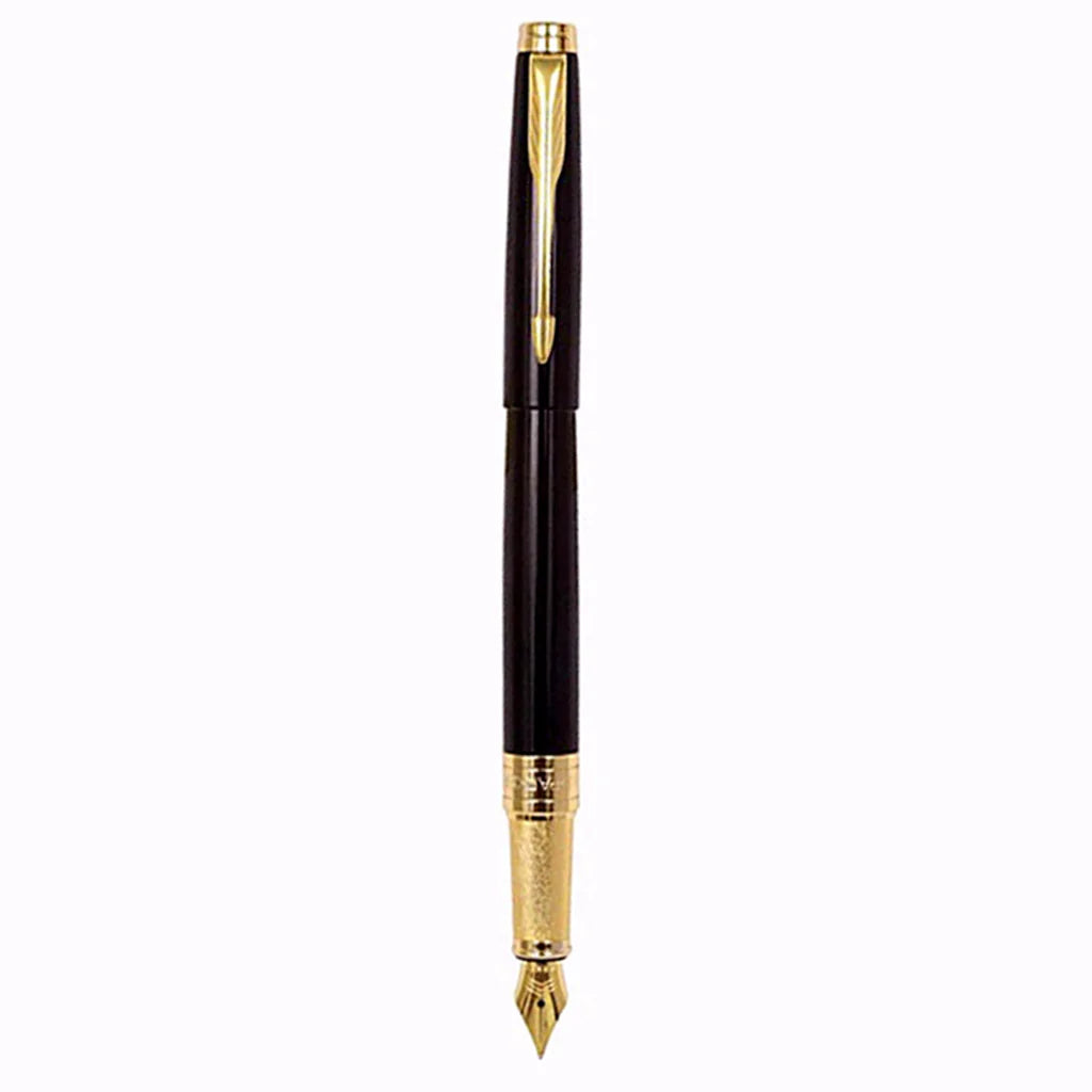 Parker Aster Lacque Black GT Fountain Pen - Medium