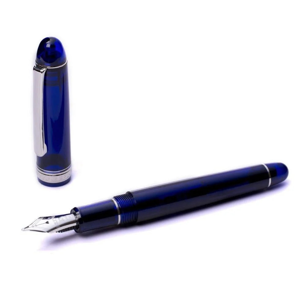 Platinum Century Chartres Blue #3776 Ultra Extra Fine ST Fountain Pen