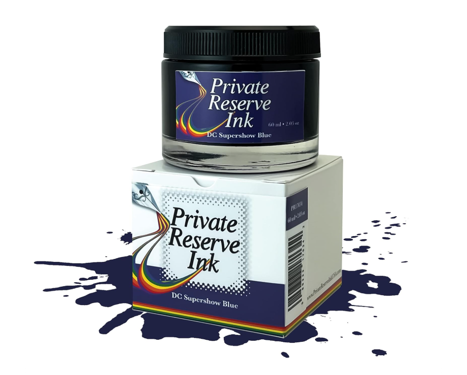 Private Reserve DC Supershow Blue - 60ml Bottled Ink