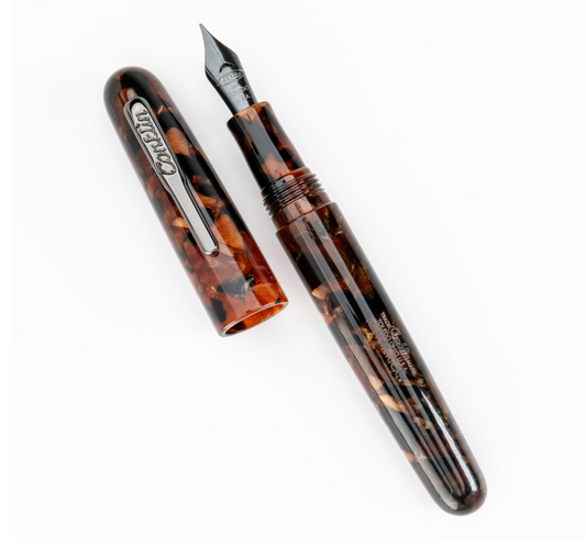 Conklin All American Fountain Pen - BROWNSTONE