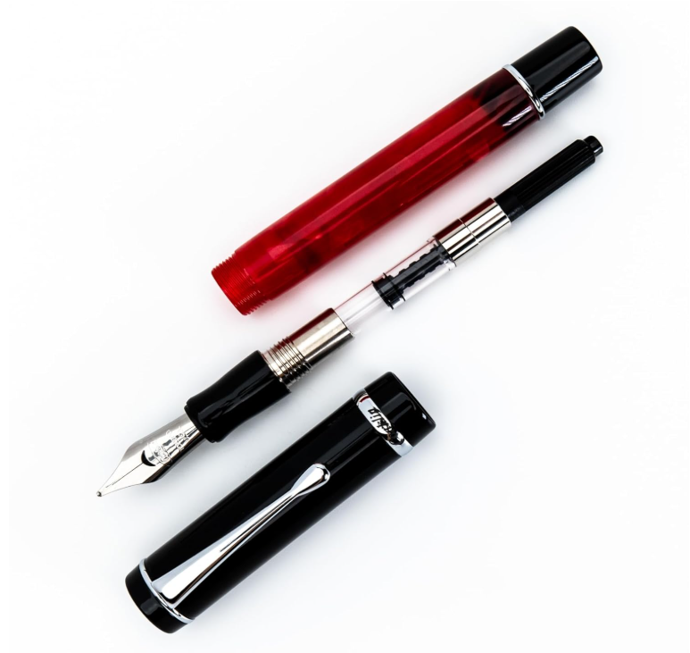 Conklin Duragraph Fountain Pen - Red Nights