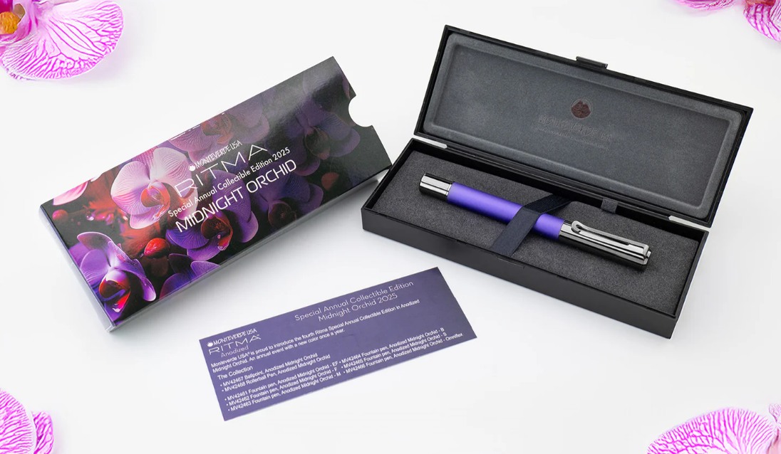 RITMA SPECIAL EDITION 2025 FOUNTAIN PEN - MIDNIGHT ORCHID