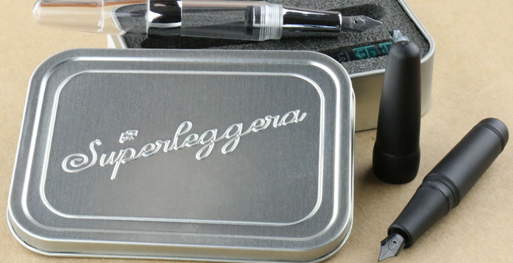 Stipula Passaporto Superleggera Fountain Pen - Stealth