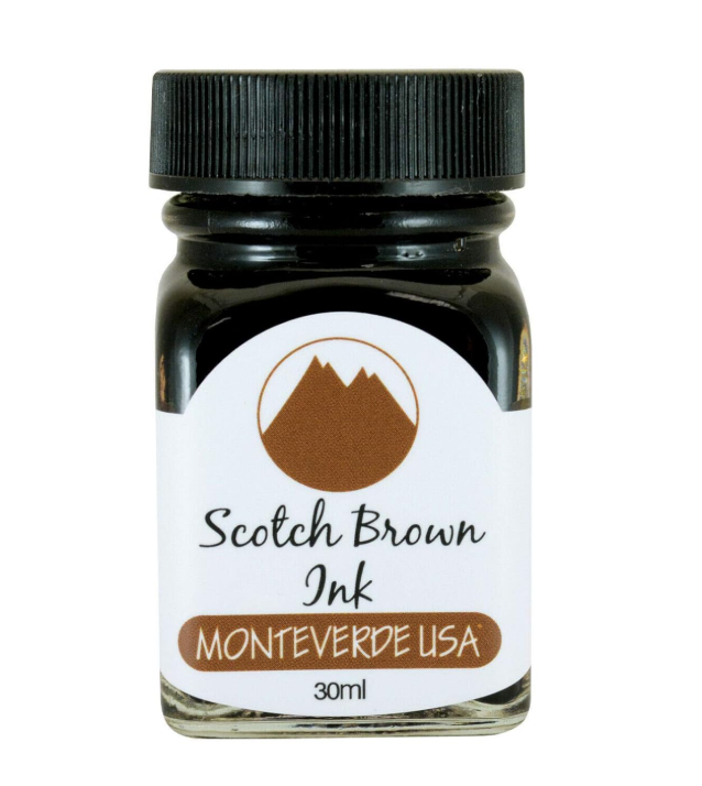Monteverde USA Ink(30 ml) - Scotch Brown