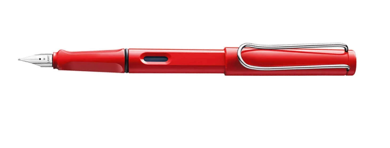 Lamy Safari Fountain Pen - Red
