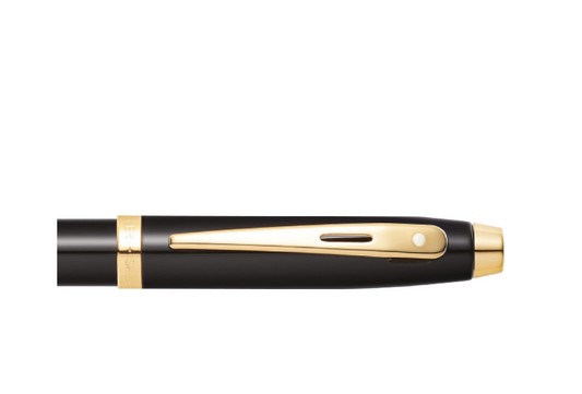 Sheaffer 9322 Gift 100 Fountain Pen Glossy Black with Gold Trim