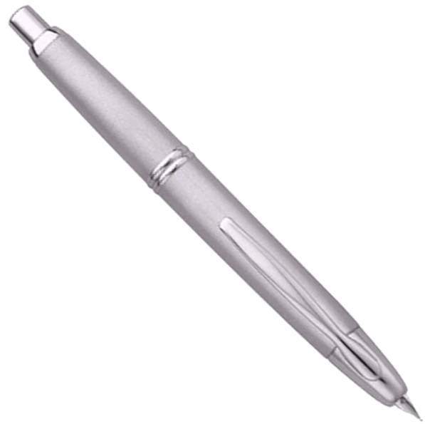 Pilot Capless Fountain Pen - Silver/Rhodium CT