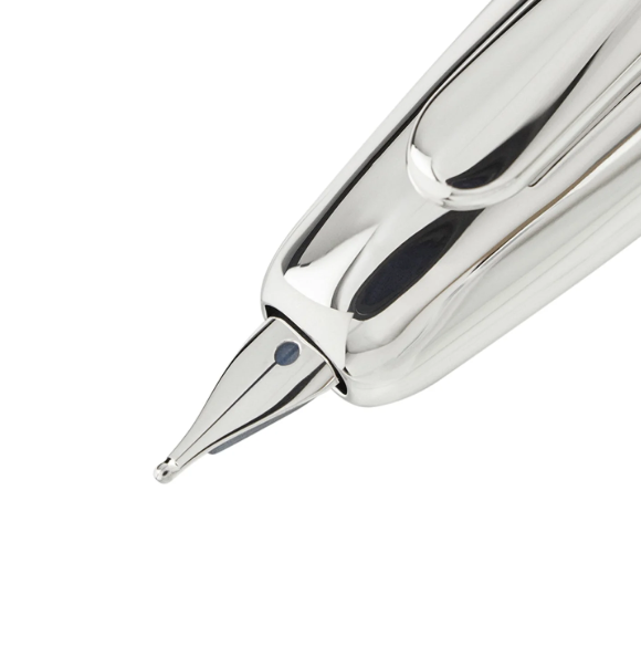 Pilot Capless Fountain Pen - Silver/Rhodium CT