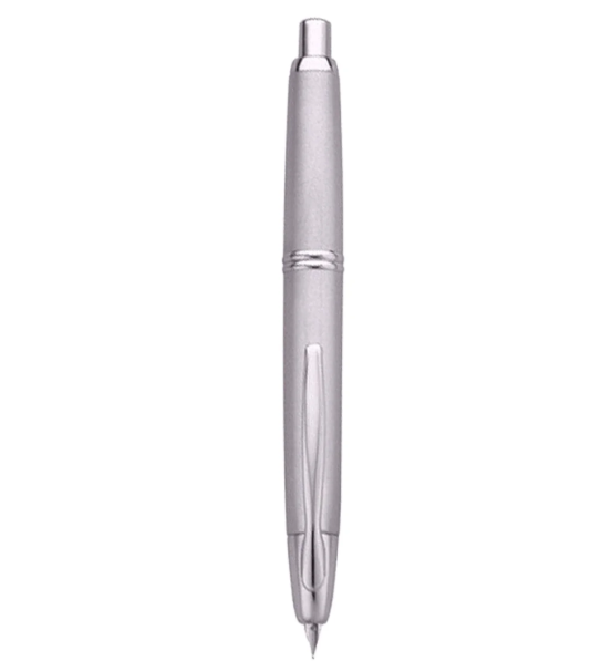 Pilot Capless Fountain Pen - Silver/Rhodium CT