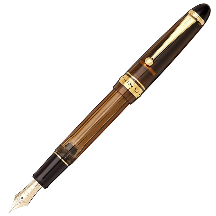 Pilot Custom 823 Fountain Pen - Amber
