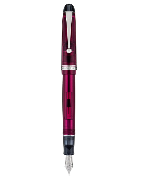 Pilot Custom 74 Fountain Pen - Tinted Wine Red