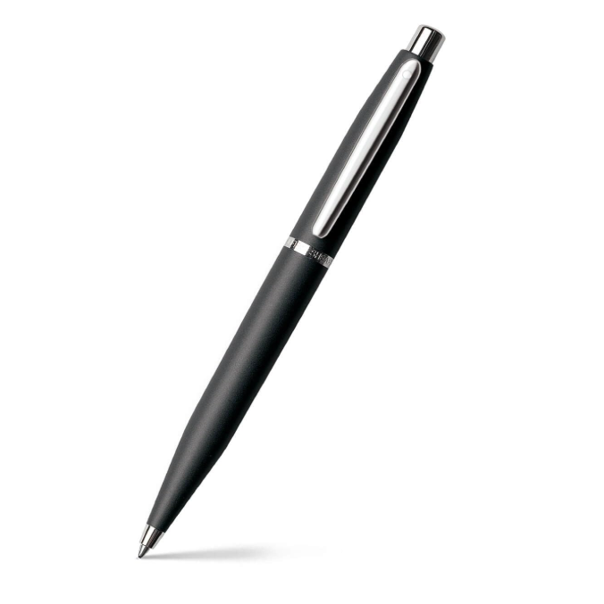 Sheaffer 9405 VFM Ballpoint Pen Matt Black with Chrome-Plated Trim