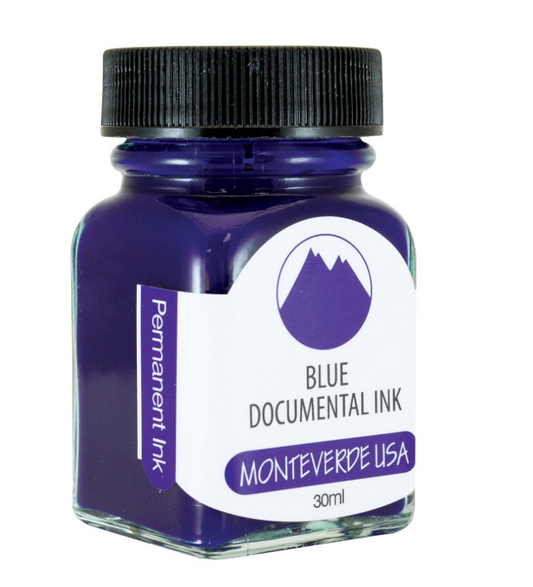 Monteverde USA Ink(30 ml) - Documental Permanent Blue