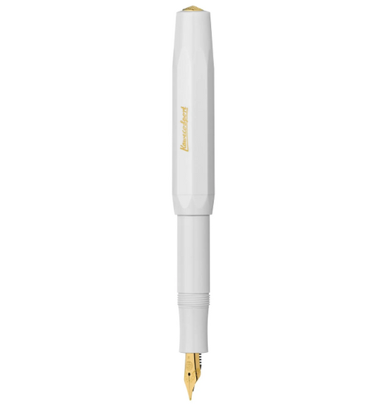 Kaweco Classic Sport GT Fountain Pen (Clip Not Included) - White
