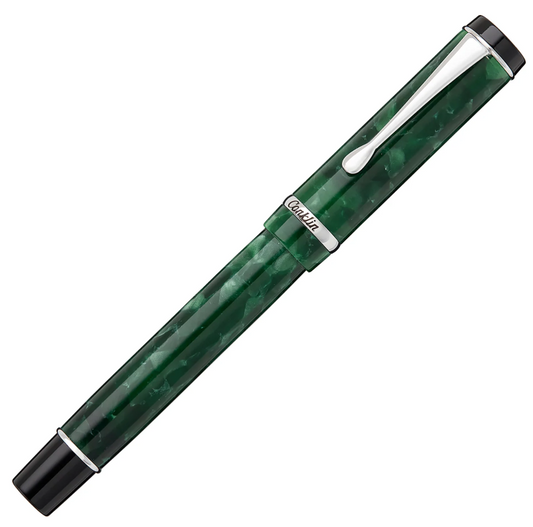 Conklin Duragraph Fountain Pen - Forest Green