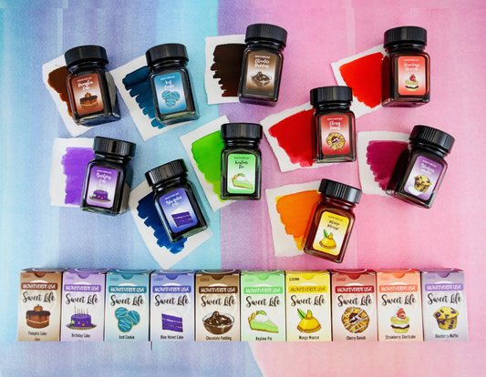Monteverde Sweet Life Collection Ink (30ml) - Box of 10 Assorted Colours