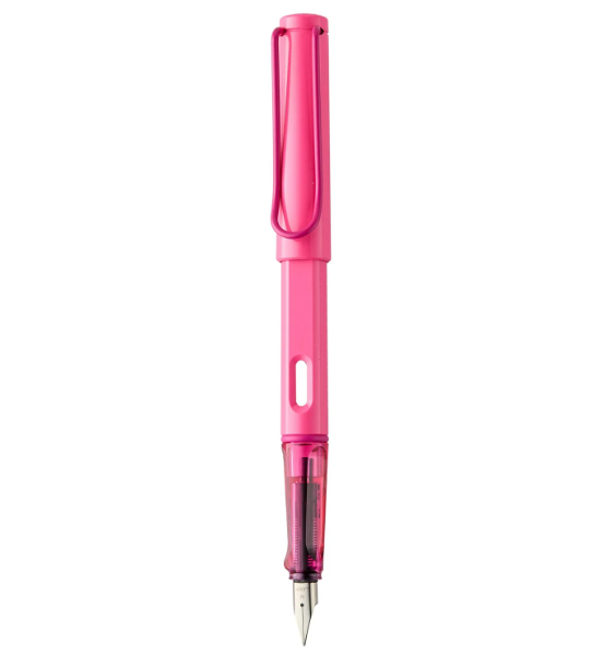 Lamy OC9 Safari Fountain Pen (Special Edition 2026) - Neon Pink