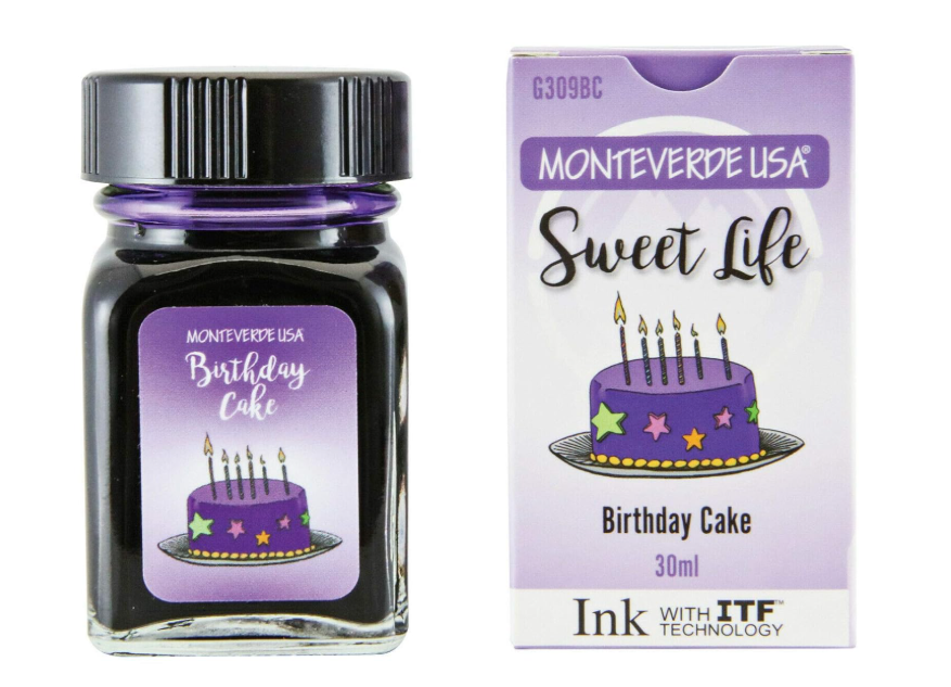 Monteverde USA Ink(30 ml) - Birthday Cake(Sweet Life collection)