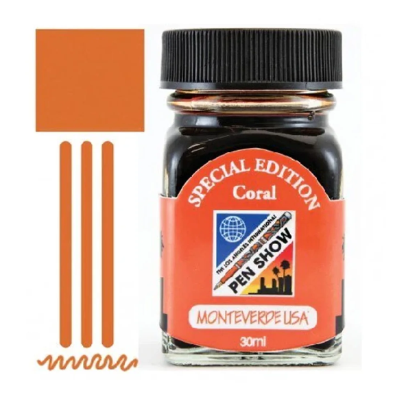 Monteverde USA Ink(30 ml) - Coral Special Edition(2019 LA Pen Show)
