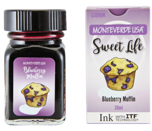 Monteverde USA Ink(30 ml) -Blubbery Muffin(Sweet Life collection)