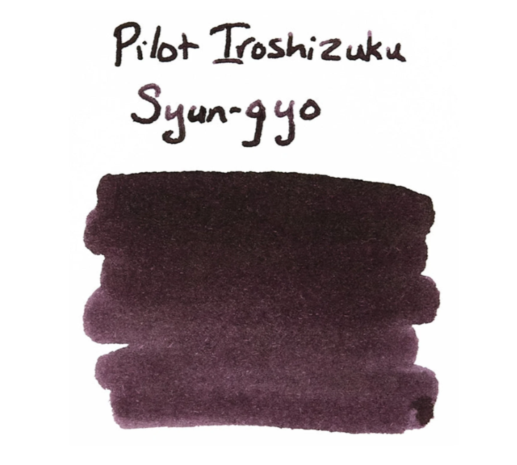 Pilot Iroshizuku Ink Bottle(50ml) - Syun Gyo (Red)