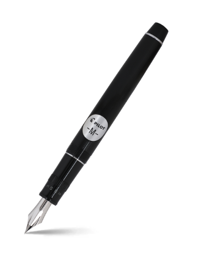 Pilot Justus 95 Fountain Pen - Stripe Black CT