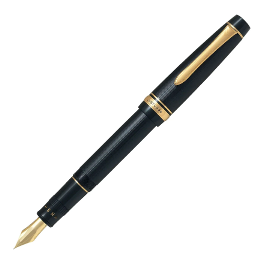 Pilot Justus 95 Fountain Pen - Stripe Black GT