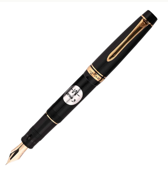 Pilot Justus 95 Fountain Pen - Net Black GT