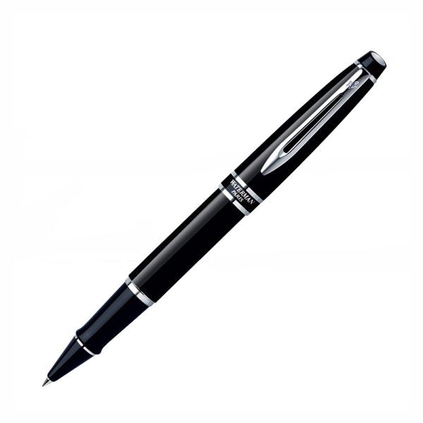 Waterman Expert Mars Black Chrome Trim Rollerball Pen