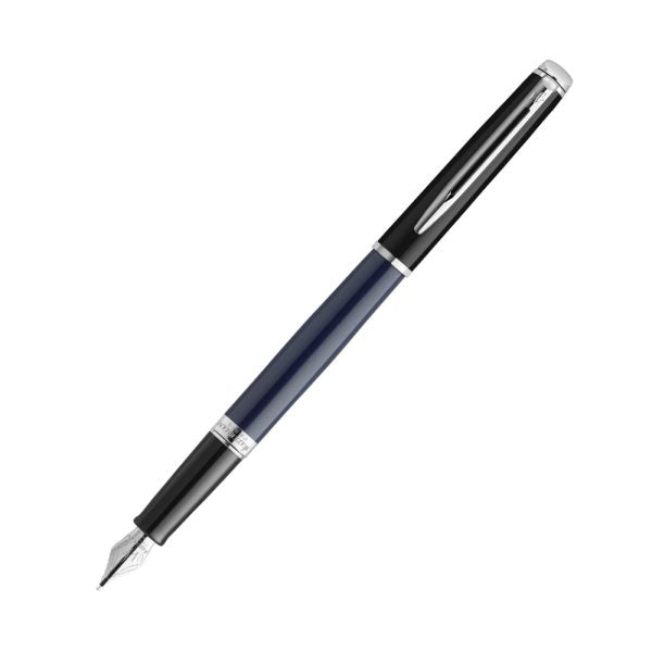 Waterman Hemisphere Colour Blocking Black & Blue CT Fine Nib Fountain Pen