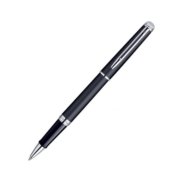 Waterman Hemisphere Matt Black Chrome Trim Roller ball Pen
