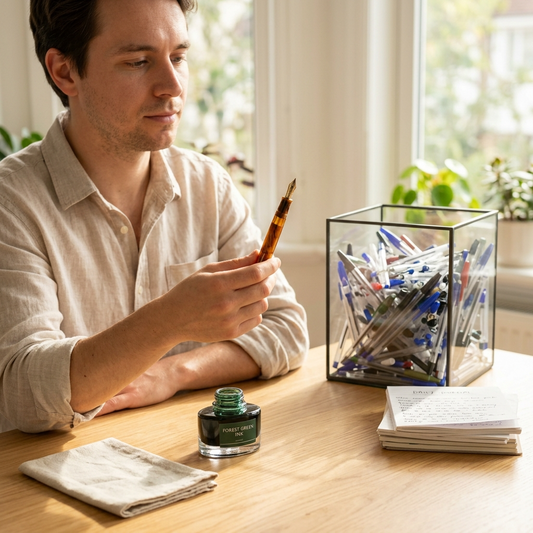 How Fountain Pens Reduce Plastic Waste — The Eco-Friendly Switch | Penhance