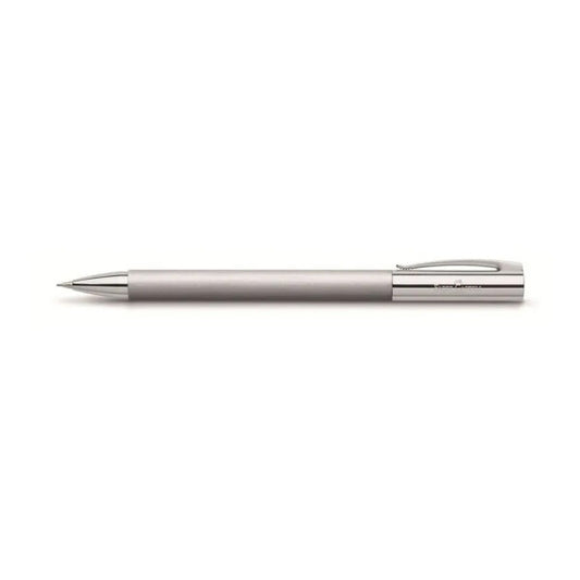 Faber-Castell Ambition Brushed Stainless Steel 0.7mm Mechanical Pencil