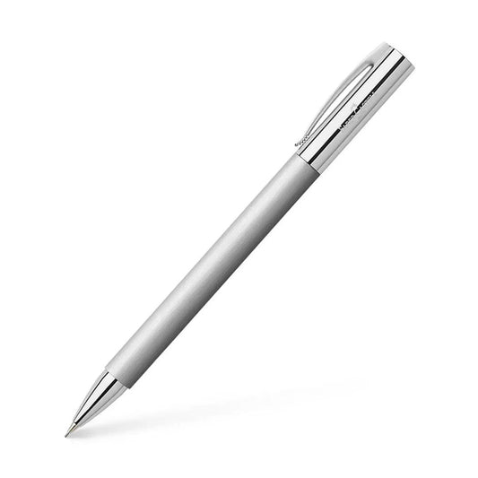 Faber-Castell Ambition Brushed Stainless Steel 0.7mm Mechanical Pencil
