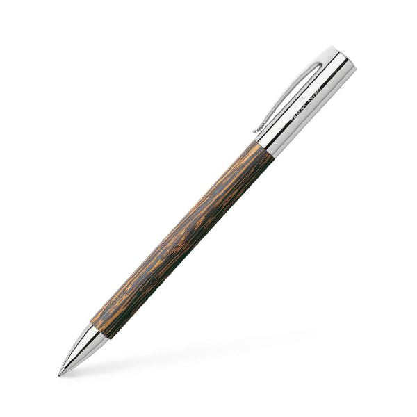Faber Castell Ambition Coconut Wood Twist Ballpoint Pen